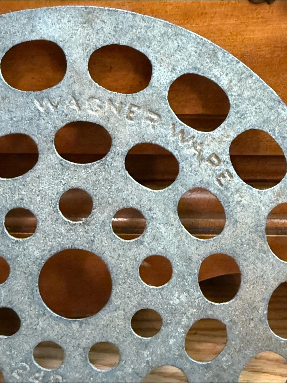 Wagner Ware Drip Drop Trivet 248 Cast Aluminum Magnesium Alloy
